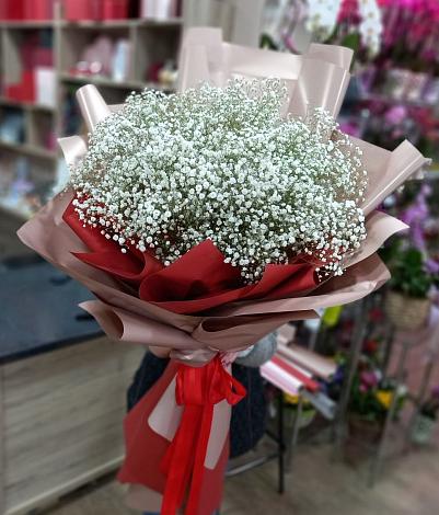 Букет цветов из: Гипсофила в Троицко-Печорске