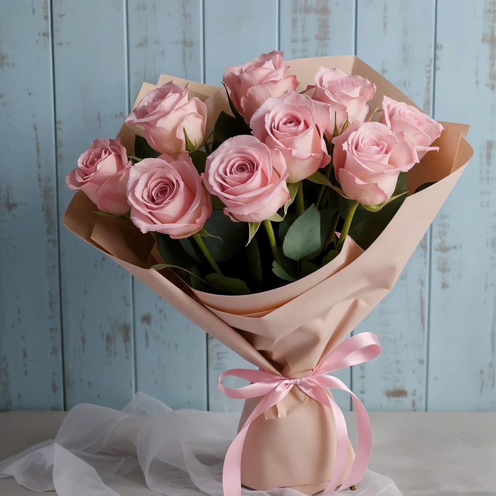 Букет цветов из: Розы в Троицко-Печорске