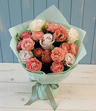Букет цветов из:  Розы в Троицко-Печорске