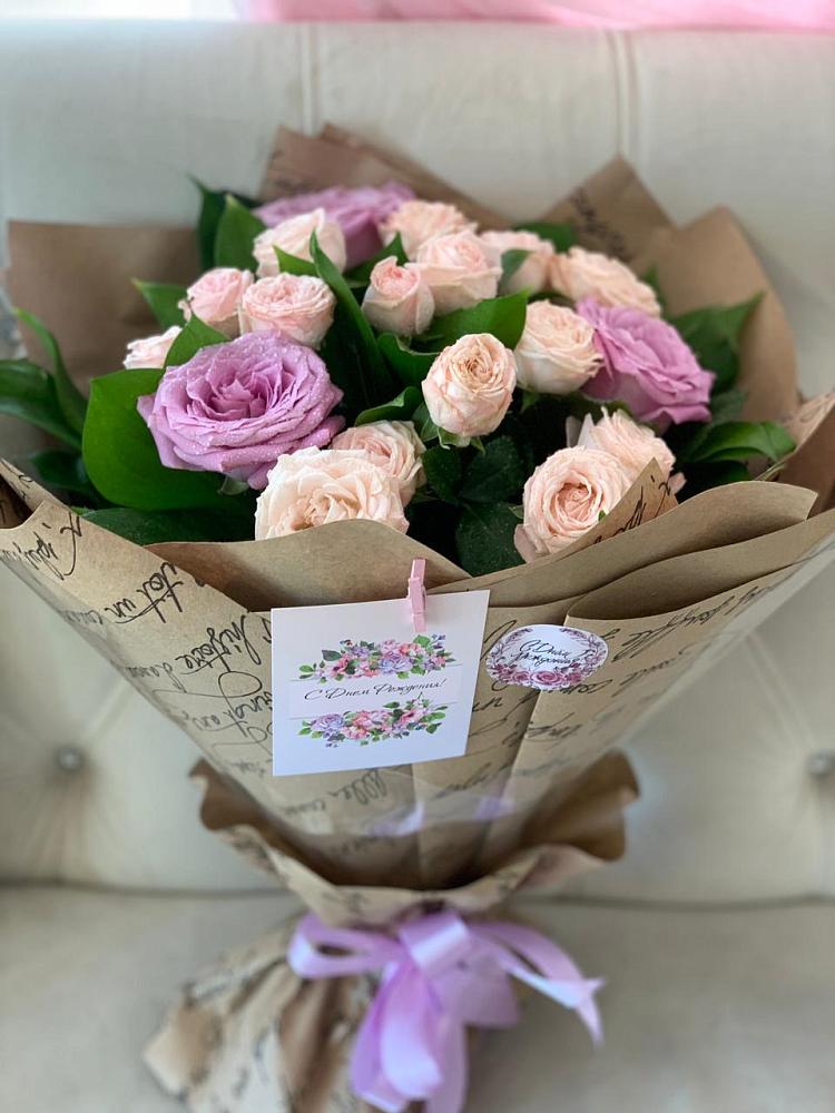 Букет цветов из: Розы в Троицко-Печорске