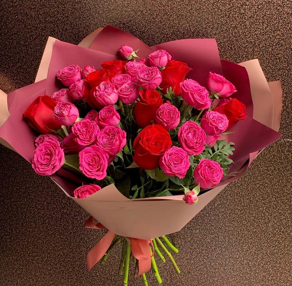 Букет В объятьях нежности в Троицко-Печорске