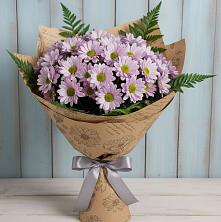 Букет цветов из:  Хризантемы в Троицко-Печорске