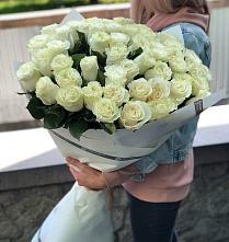 Букет 35 Белых роз #REPLACE_PRED# Троицко-Печорске