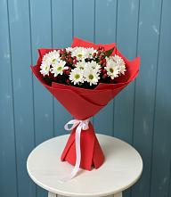 Букет цветов из:  Хризантемы в Троицко-Печорске
