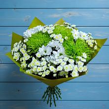 Букет цветов из:  Хризантемы в Троицко-Печорске