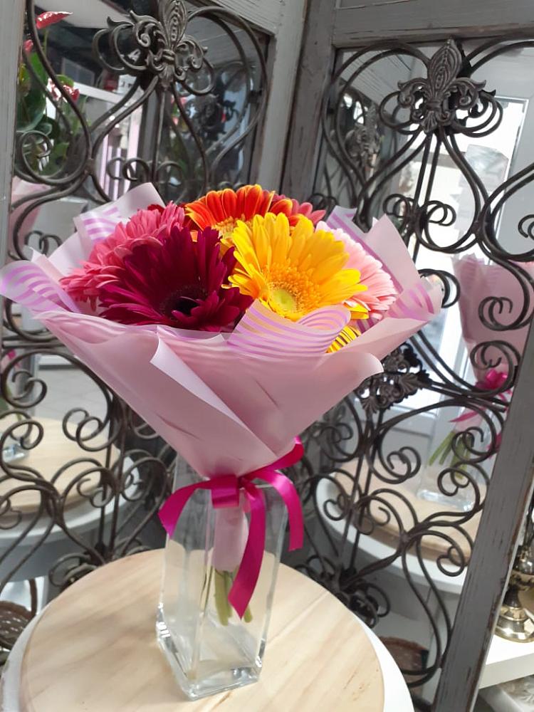 Букет цветов из: Герберы в Троицко-Печорске