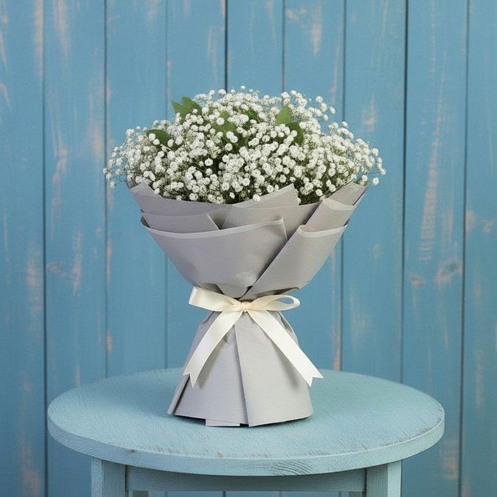 Букет цветов из: Гипсофила в Троицко-Печорске