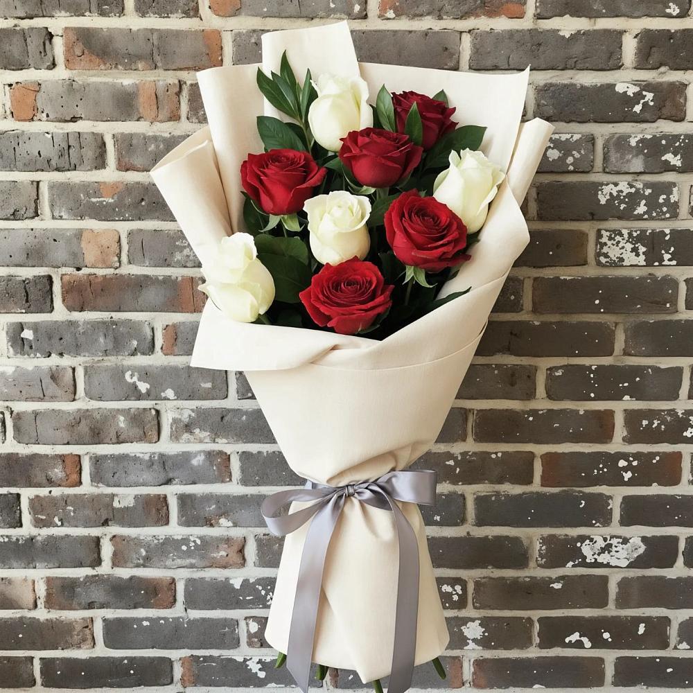 Букет цветов из: Розы в Троицко-Печорске