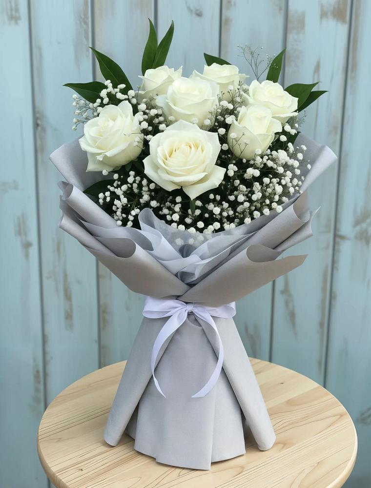 Букет цветов из: Розы в Троицко-Печорске