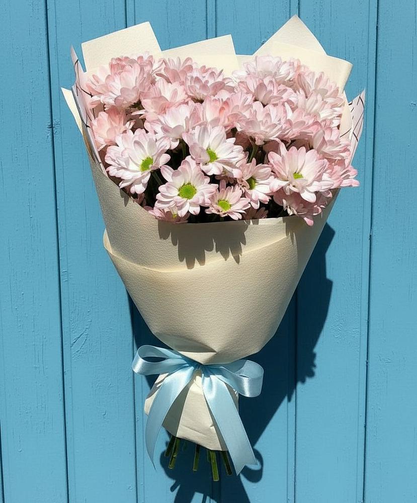 Букет цветов из: Хризантемы в Троицко-Печорске