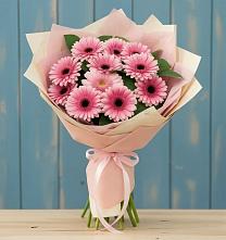 Букет цветов из:  Герберы в Троицко-Печорске